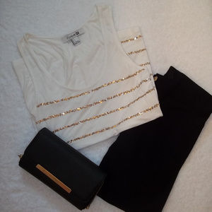Forever 21 Sequence Sleeveless Top Size Small